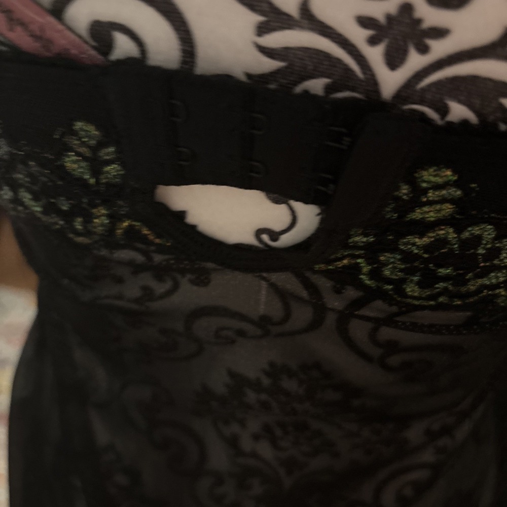 Victoria Secret Sexy Little Things Sz 36B Baby Doll Top. Black - Picture 7 of 9